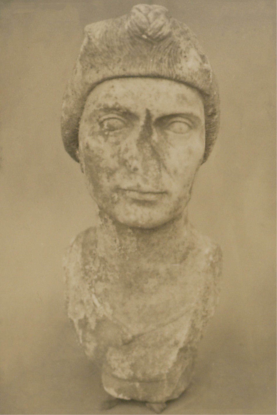 Heads of Sculptures from an excavation